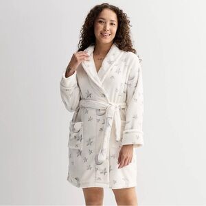 Women's Cozy Star Print Robe